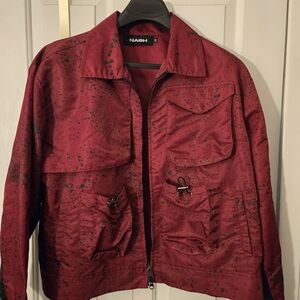NASH NY Red and Black Trilogy Jacket